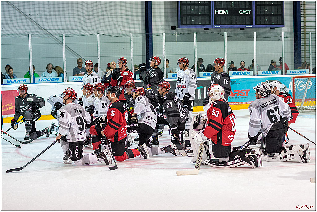 1. offizielles Training der Koelner Haie, 05.08.2018